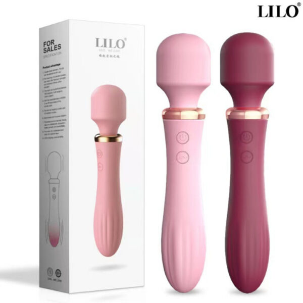 Heated Dual-Vibration Massage Wand