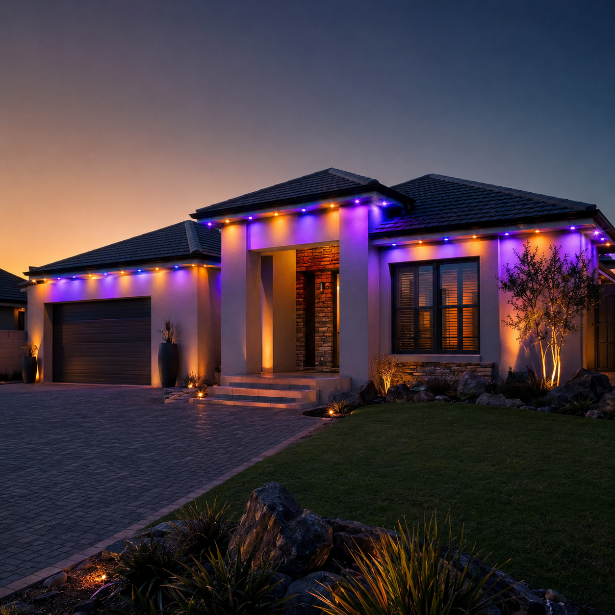 Smart RGB Eaves Light Set - Image 2